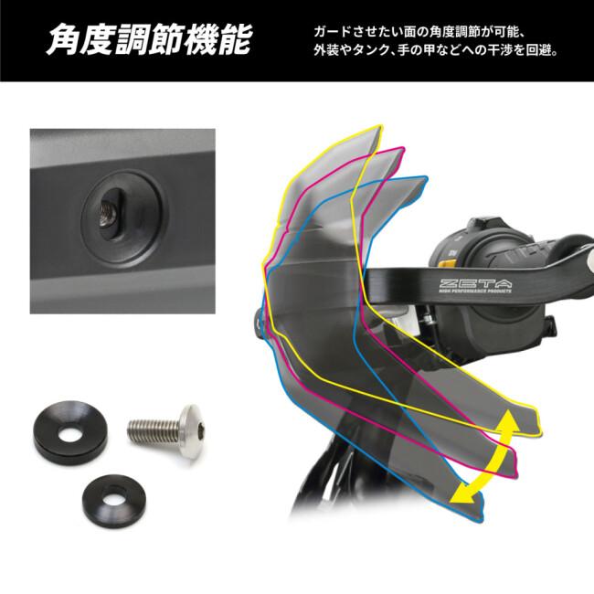 ZETA ジータ スクード プロテクター カラー：ブラック ハンドガード