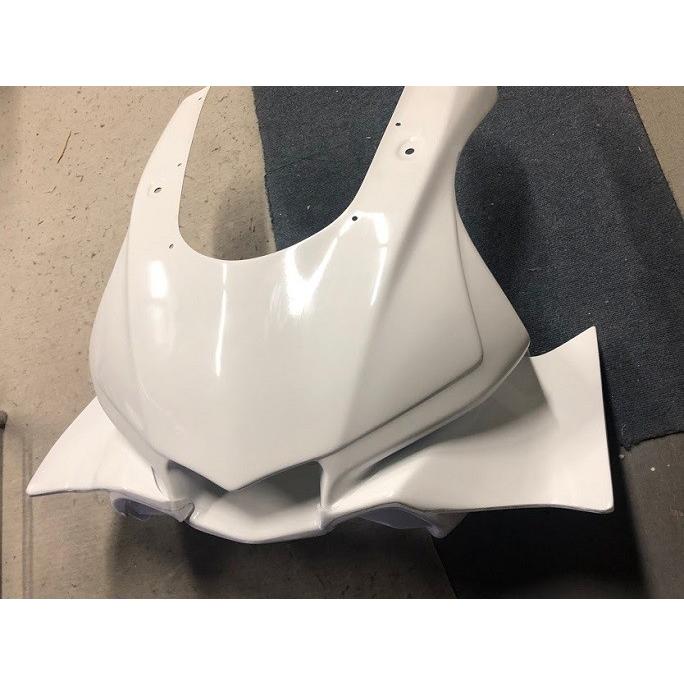 EIGHT(才谷屋) エイト(サイタニヤ) フルカウル用ウィングレット カラー：白ゲル YZF-R1 YAMAHA ヤマハ スポイラー・ウイング 外装の画像