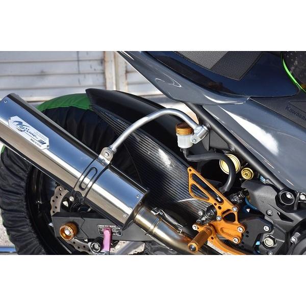 EIGHT(才谷屋) エイト(サイタニヤ) リアフェンダー カラー：カーボン平織 Ninja250 Ninja400 Z400 KAWASAKI カワサキ フェンダー関連 外装の画像