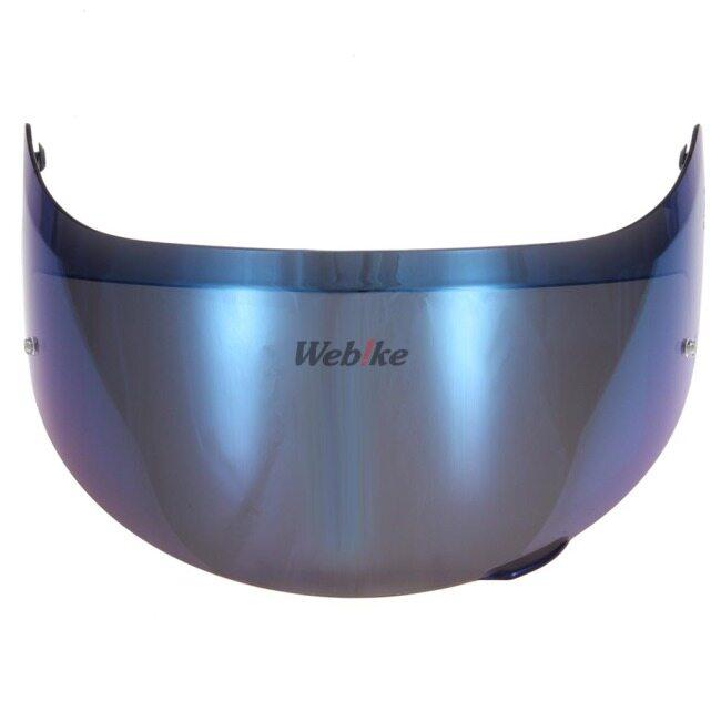 ※なお※ AGV K3 ヘルメット用 バイザー イリジウムブルー AGV エージーブイ バイザー K5 S/K3 SV/K1 S MPLK カラー：イリジウム