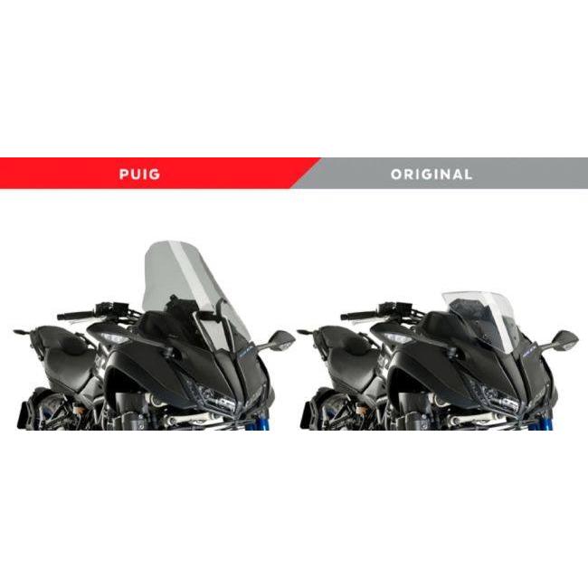 Puig プーチ ツーリングスクリーン カラー：スモーク NIKEN GT YAMAHA ヤマハ スクリーン 外装_4