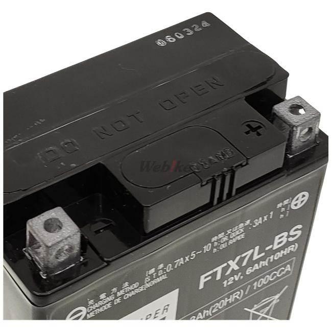 展示アウトレット品 CRASHGATE LIETO90 リエート ドレッサー 古河バッテリー フルカワバッテリー FTX7L-BS 制御弁式 (VRLA