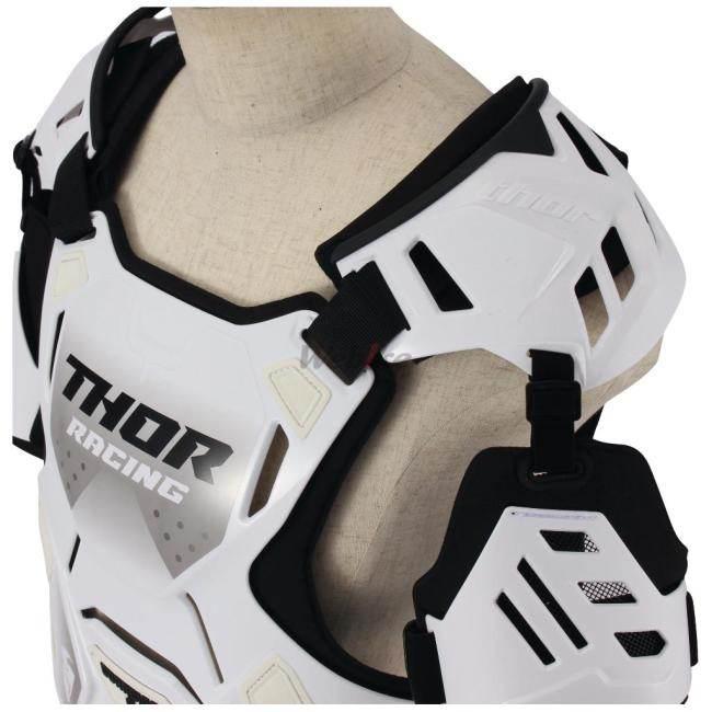 THOR（ソアー） プロテクター GUARDIAN カラー：ホワイト オフロード