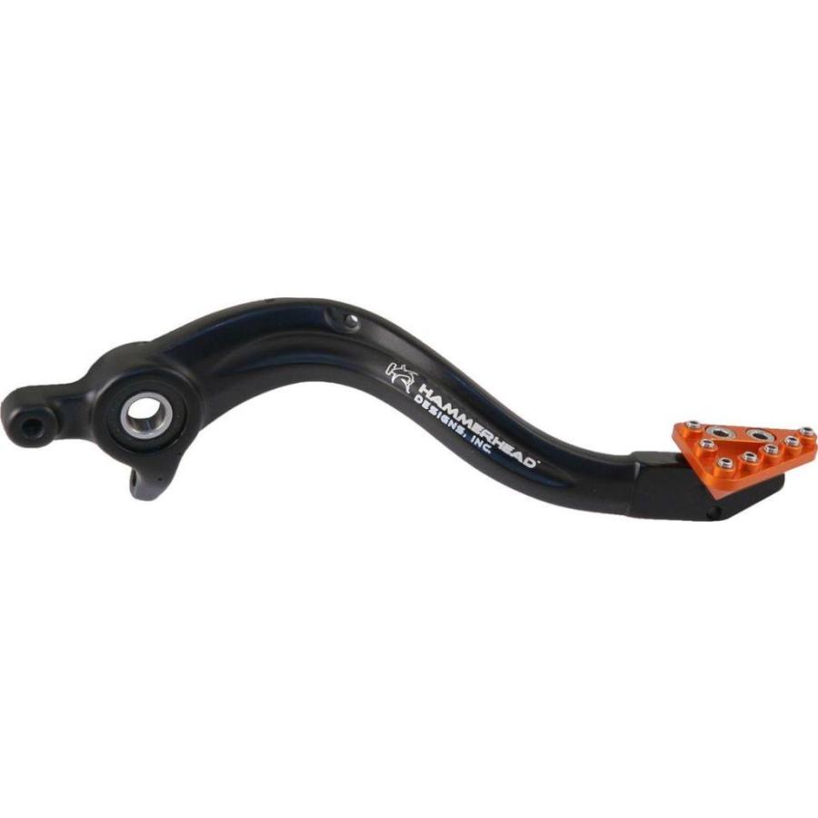 HammerHead ハマーヘッド 鍛造 ブレーキペダル ラージアルミティップ クレビス無し ブレーキティップカラー：ブラック KTM ステップ 足回り | ブランド登録なし