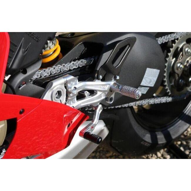 CNC Racing シーエヌシーレーシング アジャスタブルバックステップ RPS カラー：シルバー SUPERBIKE Panigale V4 R S DUCATI ドゥカティ バックステップ 足回り | CNC RACING | 04
