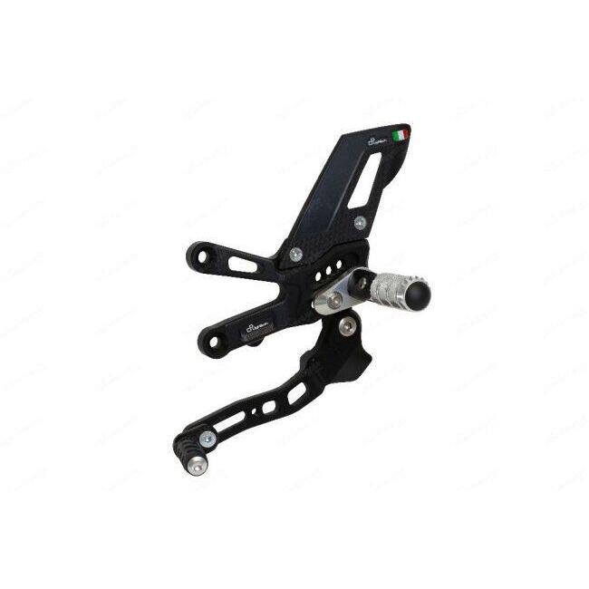 LighTech ライテック アジャスタブル ステップキット ステップバータイプ：可倒式 RSV4 1100 FACTORY TUONO V4 APRILIA アプリリア バックステップ ステップ_2