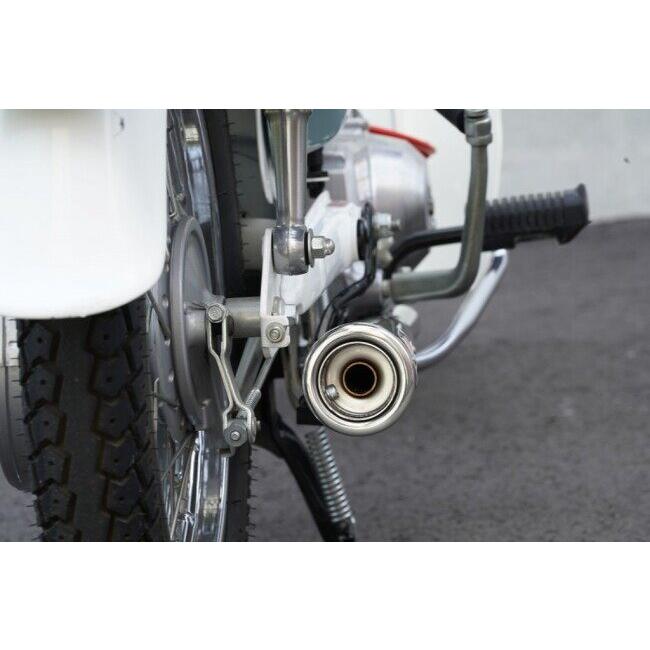 MINIMOTO ミニモト カブSPクラシックマフラー エンブレム付き