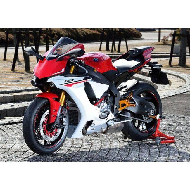 BABYFACE ベビーフェイス バックステップキット カラー：ゴールド YZF-R1 YAMAHA ヤマハ バックステップ ステップ 足回り_5