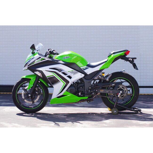 WR’S ダブルアールズ バトルステップ 1ポジションタイプ カラー：ブラックアルマイト Ninja250R Ninja250 Z250 KAWASAKI カワサキ バックステップ ステップ_6