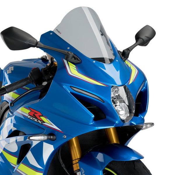 GSX-R1000R Puig プーチ レーシング スクリーン シールド Puig（プーチ） レーシングスクリーン R-RACER カラー：スモーク GSX