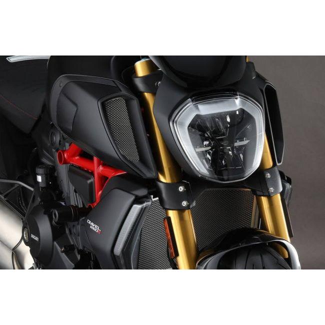 AELLA アエラ エアインテークメッシュ DIAVEL1260 DUCATI ドゥカティ ラジエーターコアガード・オイルクーラーコアガード 冷却関連 エンジンの画像