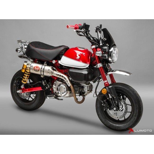 LUIMOTO ルイモト フロントシートカバー カラー：SPブルー／ブラック