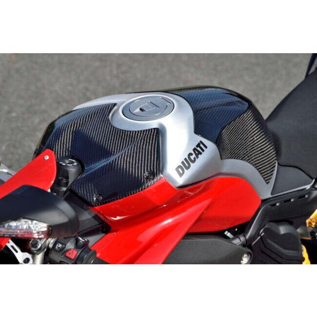 マジカルレーシング製 タンクエンド PANIGALE V4用 綾織りカーボン製 Magical Racing マジカルレーシング タンクエンド タイプ：綾織