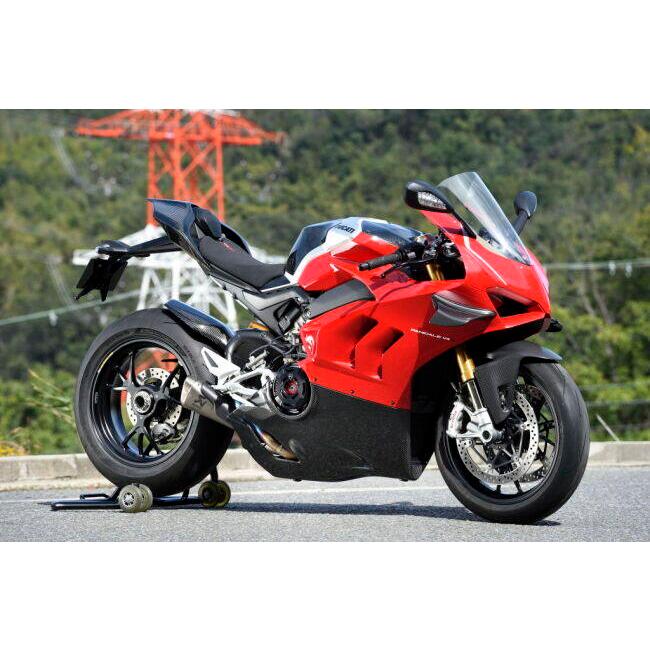 マジカルレーシング製 タンクエンド PANIGALE V4用 綾織りカーボン製 Magical Racing（マジカルレーシング） タンクエンド タイプ：綾織