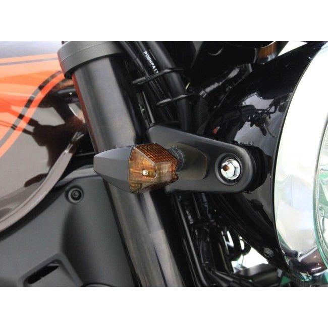 POSH ウインカー z900rs用 posh アルミマシンドウィンカー ロング