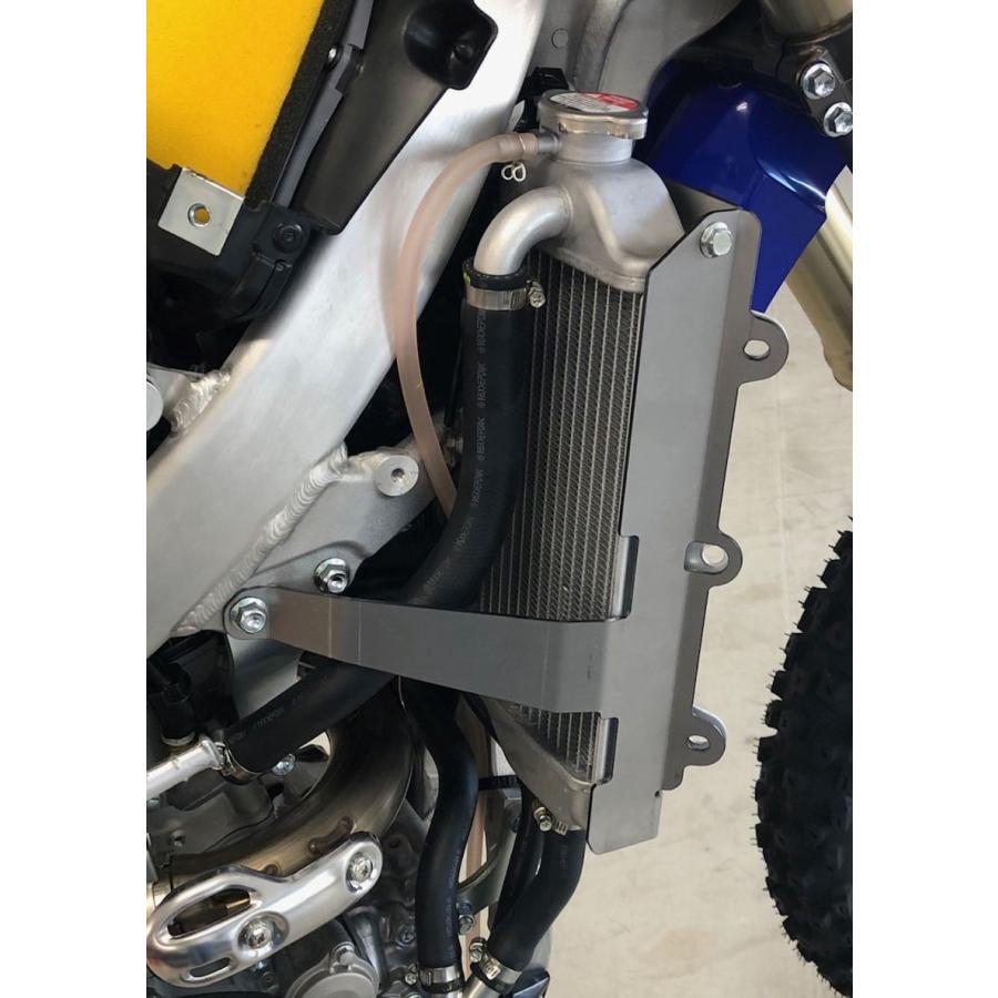 REAL EQUIP レアルエキップ チタンラジエターガード YZ250F YZ250FX