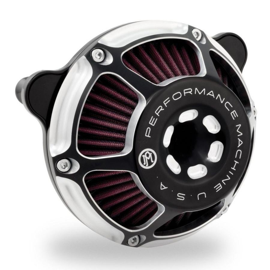 Performance Machine パフォーマンスマシン MAX HP エアクリーナー 仕上げ：コントラストカット HARLEY-DAVIDSON ハーレーダビッドソン 吸気関連 エンジン