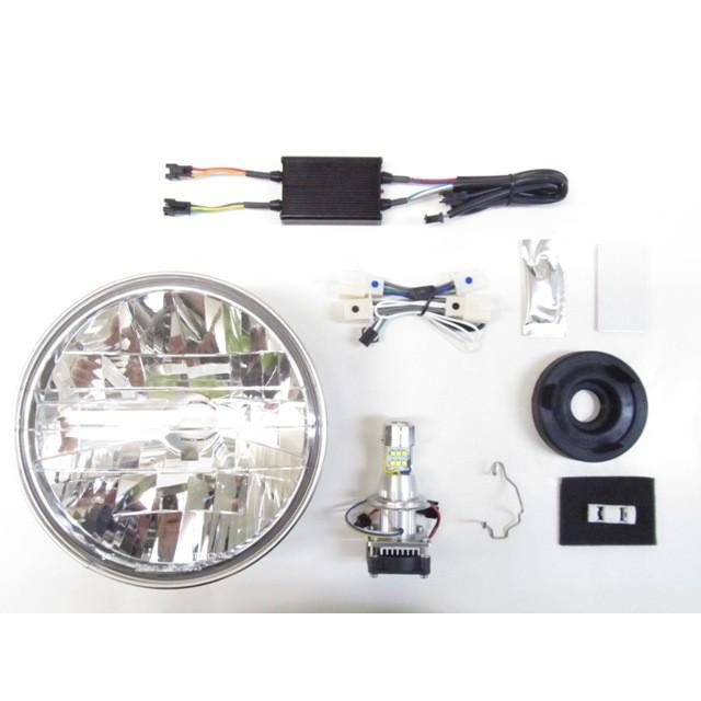 PROTEC（車、バイク） - PROTEC 労働者階級テック LBH-H27 LEDマルチリフレクターヘッドライト 6000k CB1300SB SP CB1300空想科学小説 HONDA ホンダ LED前照灯弁膜 点火装置類 電装系
