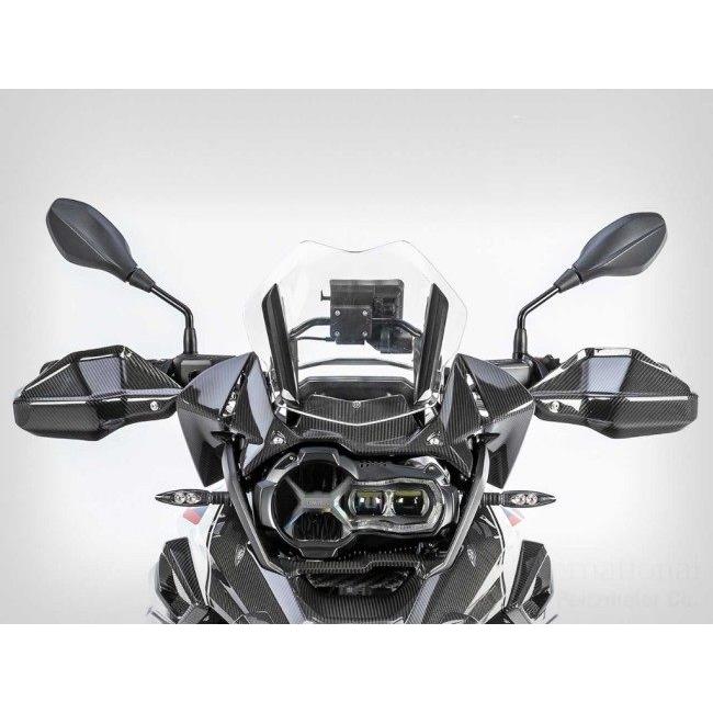 Wunderlich ワンダーリッヒ カーボン ハンドプロテクター 右側用 R1250GS Adventure BMW ハンドガード・ナックルガード ハンドル周辺パーツ ハンドルの画像