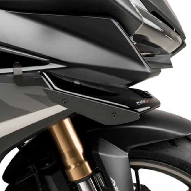 CBR400R 2022 Puig プーチ サイドダウンフォーススポイラー Puig（プーチ） サイドダウンフォーススポイラー カラー：ブラック