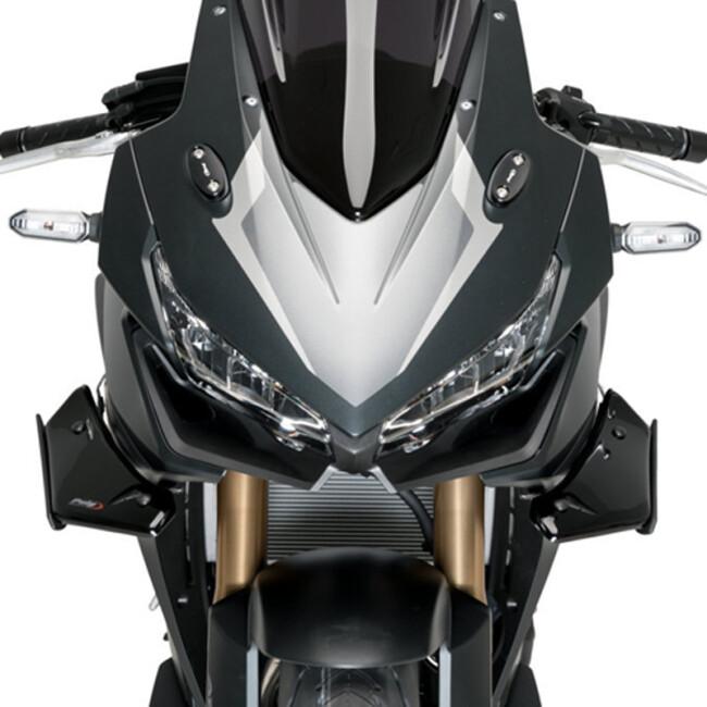 CBR400R 2022 Puig プーチ サイドダウンフォーススポイラー Puig（プーチ） サイドダウンフォーススポイラー カラー：ブラック
