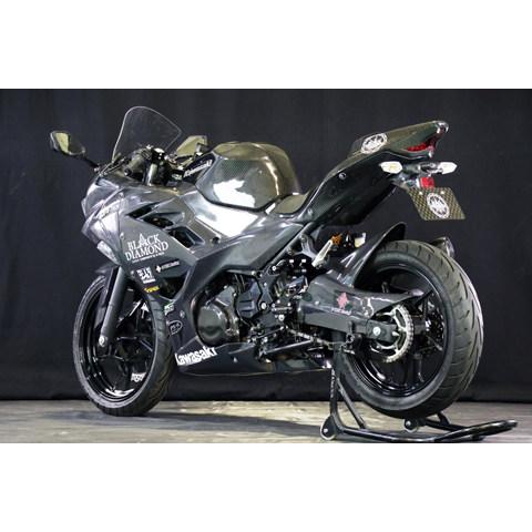 A-TECH エーテック ストリート用フルカウルSTD 4点セット クリアー塗装オプション：あり / タイプ：平織カーボン Ninja 250 KAWASAKI カワサキ カウル関連 外装の画像