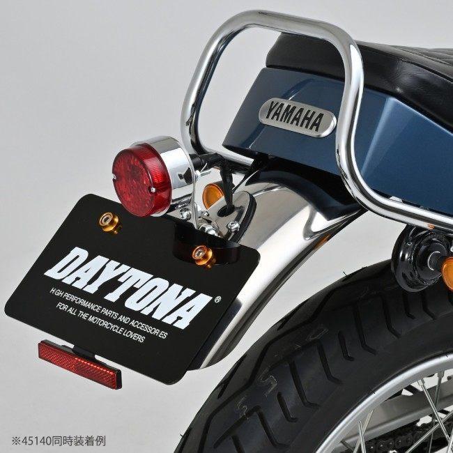 sr400/sr500 デイトナ　ハーフリアフェンダー　使用歴浅、美品！ DAYTONA（デイトナ） ハーフリアフェンダー テールなし SR400 SR500