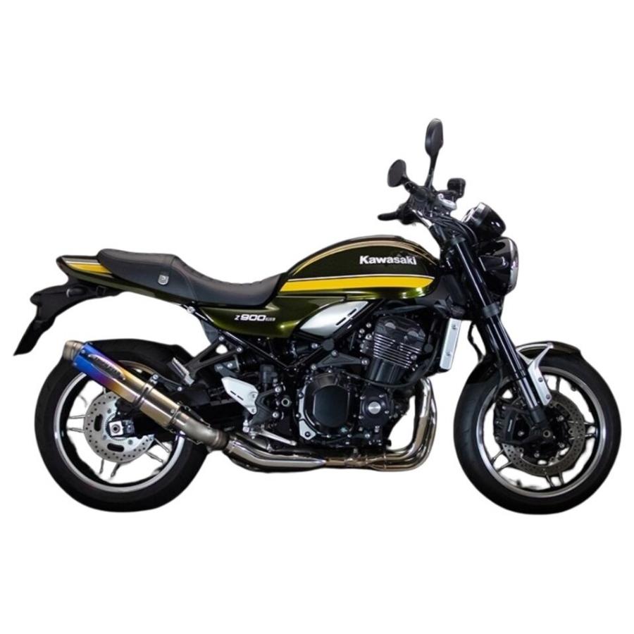 受注開始】Z900RS(18-23) 政府認証スリップオンマフラー “イカヅチ管