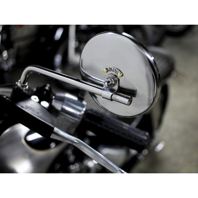 W650 モーターロックJCMAミラー Φ100 ヘアライン Webike | Motor Rock モーターロック JCMAミラー Φ100