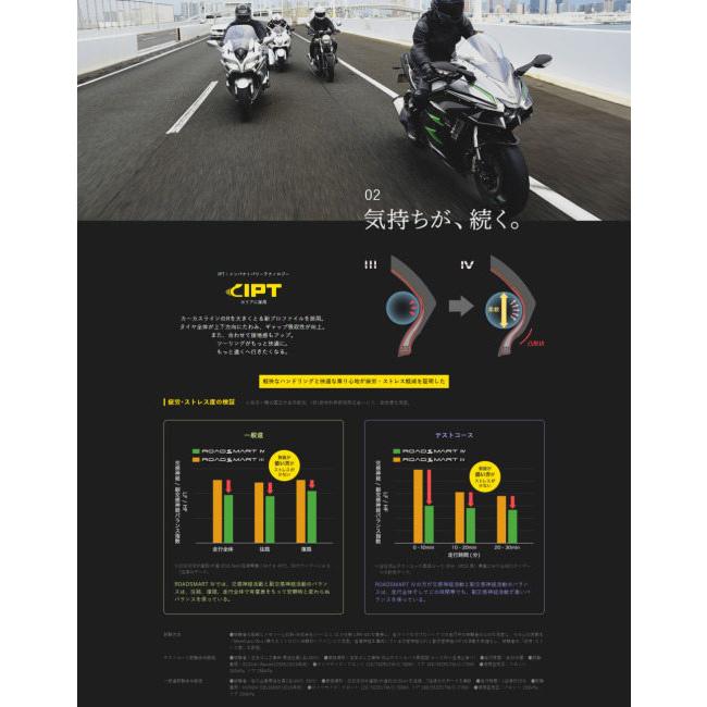 DUNLOP ダンロップ SPORTMAX ROADSMART IV 【110/80R18M/C 58V