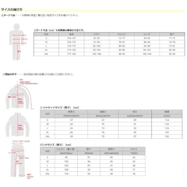 RS TAICHI アールエスタイチ RSR048 DRYMASTER [ドライマスター] レインスーツ サイズ：XXL レインウェア アパレル