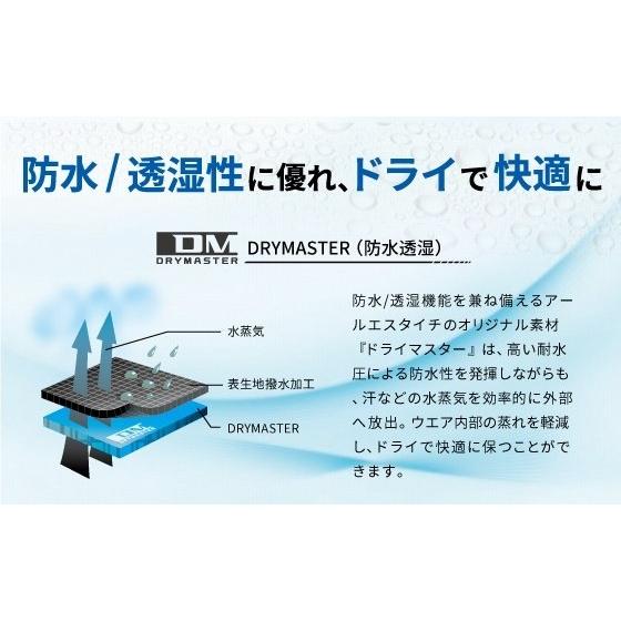 RS TAICHI アールエスタイチ RSR048 DRYMASTER [ドライマスター] レインスーツ サイズ：XL レインウェア アパレル