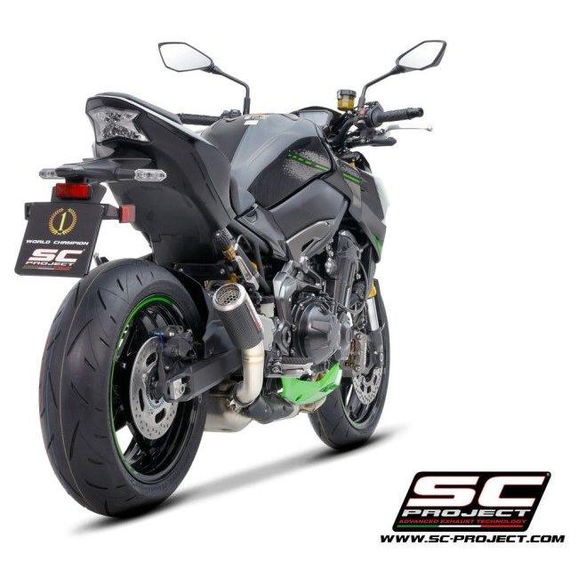 SC-PROJECT SCプロジェクト CR-T スリップオンサイレンサー＆フルチタンリンクパイプ【公道走行可】 本体材質：カーボン Z900 KAWASAKI カワサキ マフラー | SCーPROJECT | 03