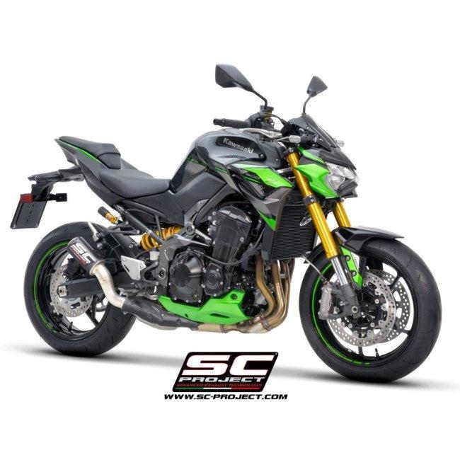 SC-PROJECT SCプロジェクト CR-T スリップオンサイレンサー＆フルチタンリンクパイプ【公道走行可】 本体材質：カーボン Z900 KAWASAKI カワサキ マフラー | SCーPROJECT | 04