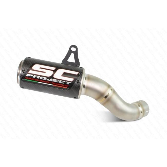 SC-PROJECT SCプロジェクト CR-T スリップオンサイレンサー＆フルチタンリンクパイプ【公道走行可】 本体材質：カーボン Z900 KAWASAKI カワサキ マフラー | SCーPROJECT | 08