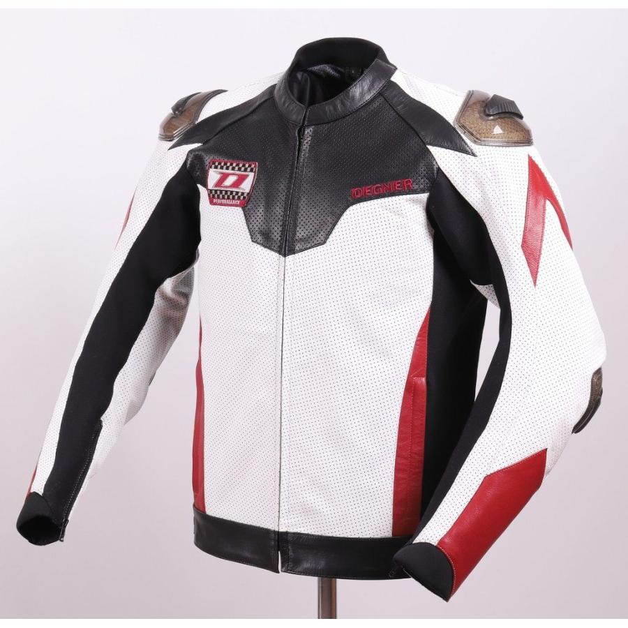 DEGNER デグナー メッシュレザーレーシングジャケット サイズ：L 