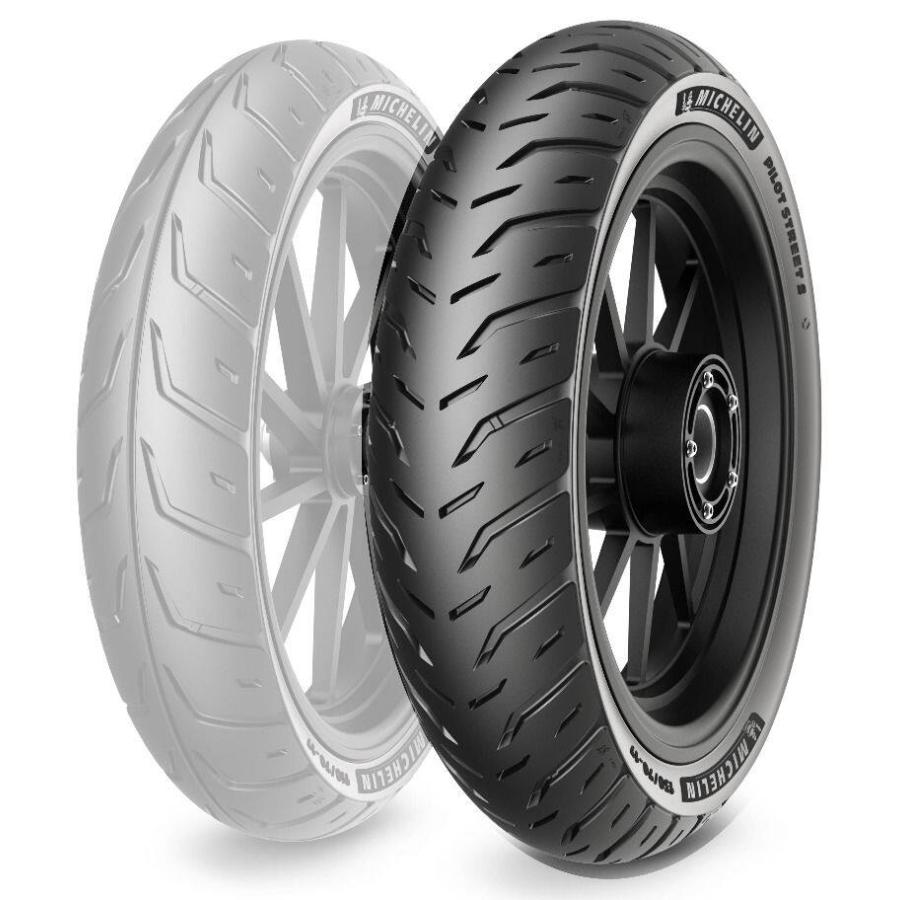 MICHELIN ミシュラン PILOT STREET 2【90/90-10 M/C 50P TL 