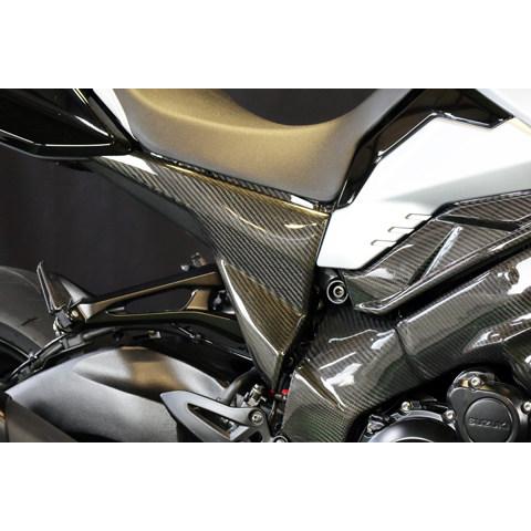 A-TECH エーテック サイドカバー タイプ：綾織ドライカーボン(DC) KATANA SUZUKI スズキ サイドカウル・サイドカバー カウル関連 外装の画像