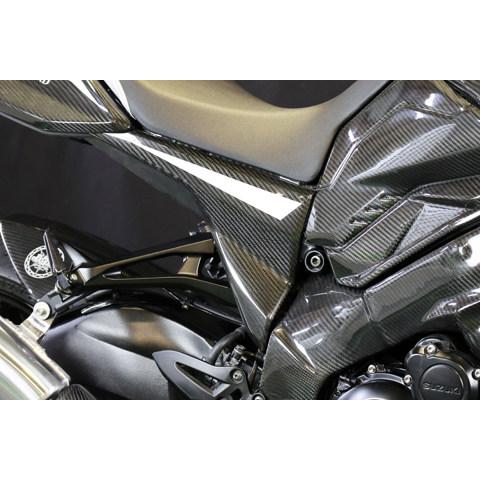 A-TECH エーテック サイドカバー タイプ：綾織ドライカーボン(DC) KATANA SUZUKI スズキ サイドカウル・サイドカバー カウル関連 外装の画像