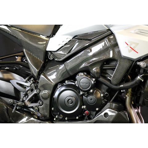 A-TECH エーテック タンクサイドアンダーカバー タイプ：綾織ドライカーボン(DC) KATANA SUZUKI スズキ｜webike｜04