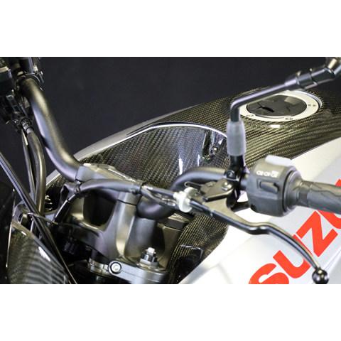A-TECH エーテック タンクフロントカバー タイプ：平織ドライカーボン(CDC) KATANA SUZUKI スズキ タンクカバー タンク関連 外装_2