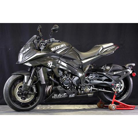 A-TECH エーテック フロントフェンダーSPL タイプ：綾織ドライカーボン(DC) KATANA SUZUKI スズキ フロントフェンダー フェンダー関連 外装の画像
