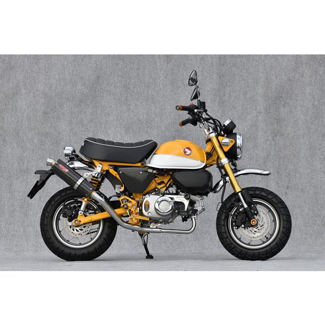 YAMAMOTO RACING ヤマモトレーシング SUS DOWN フルエキゾーストマフラー サイレンサーカラー：カーボン モンキー125 HONDA ホンダ マフラー_1