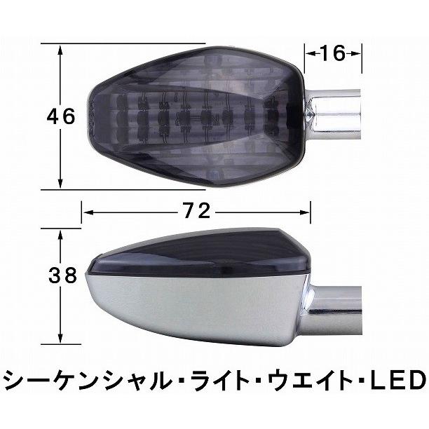 POSH Faith ポッシュ フェイス ライトウェイトLEDシーケンシャルウインカー カラー：ブラックボディ ウインカー 灯火類 電装系_1