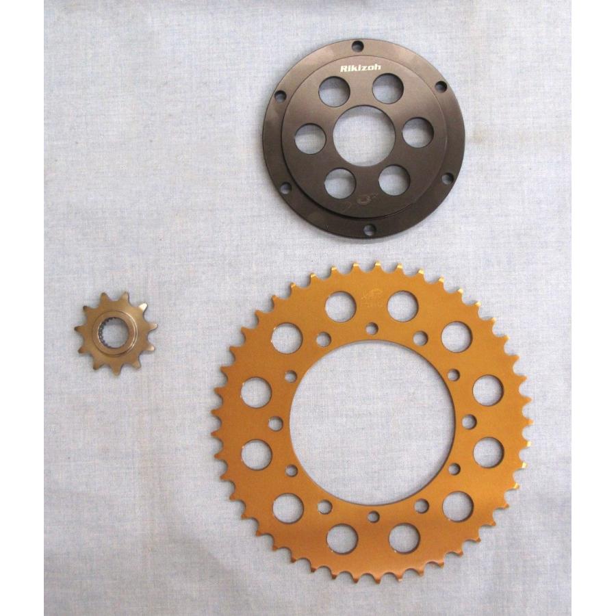 力造(Rikizoh) リキゾウ 520チェーンサイズコンバートシリーズ【KIT B】 リアスプロケット丁数：40T / フロントスプロケット丁数：11T セロー250 トリッカー | 力造