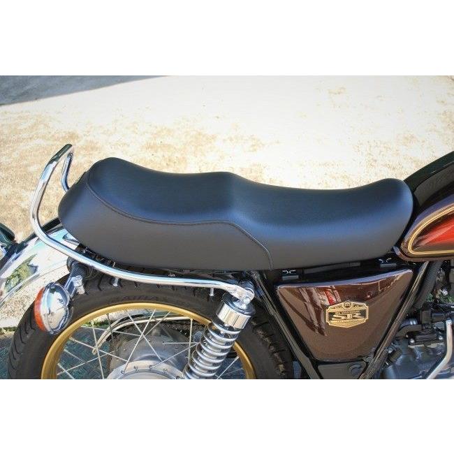 sr400 k&hシート 段付きシート B ステッチ SR400｜K＆H