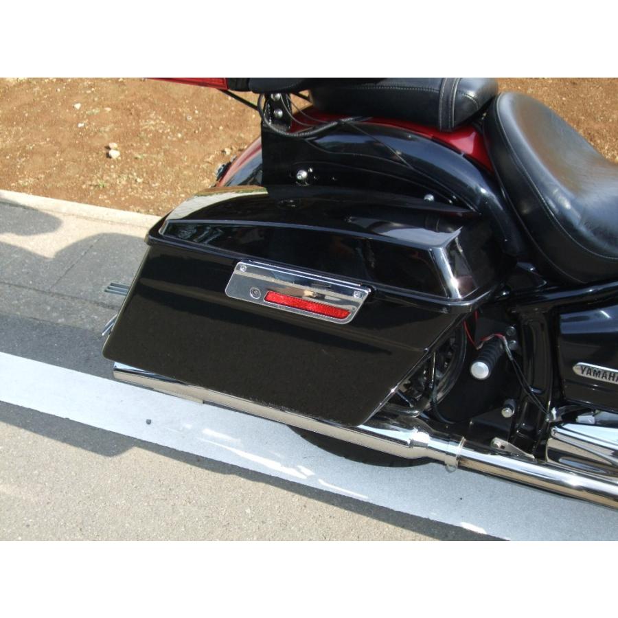 American Dreams アメリカンドリームス サイドボックス カラー：キャンディーレッド イントルーダークラシック800 SUZUKI スズキ パニアケース