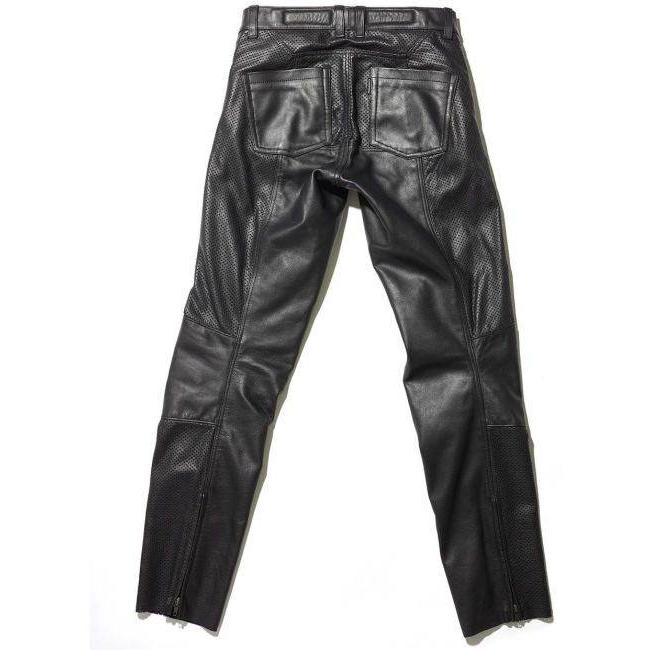 カドヤ（KADOYA） PL-PANTS 3 レザーパンツ サイズ：S メッシュパンツ