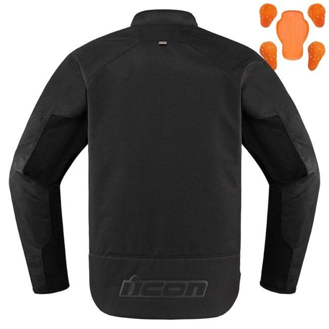 ICON アイコン HOOLIGAN PERFORATED JACKET [フーリガン パーフォレイテッド ジャケット] サイズ：SM メッシュジャケット ジャケット アパレルの画像