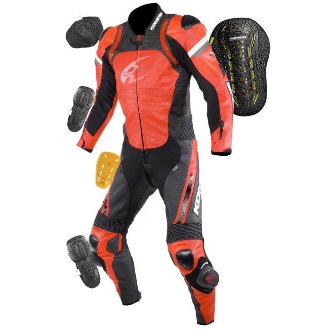 コミネ KOMINE S-53 レーシングレザースーツ サイズ：XL レーシング 